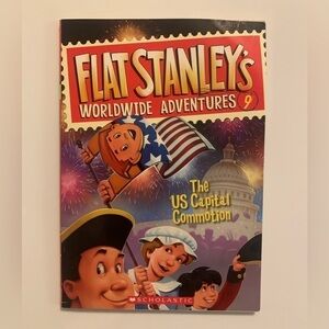 Flat Stanley’s Worldwide Adventures The US Capital Commotion By Jeff Brown Book
